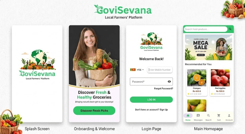 Govi Sevana M-Commerce Platform