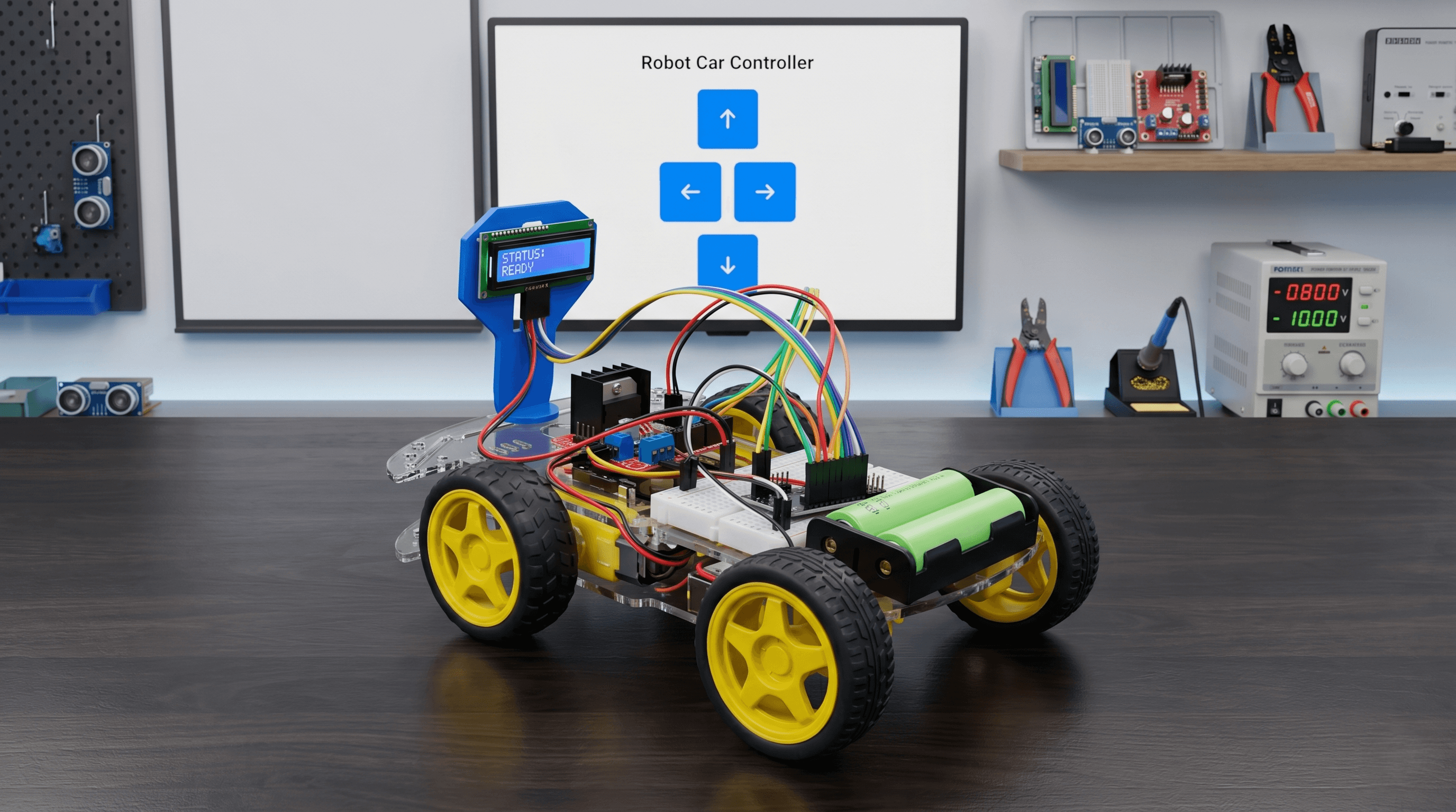 ESP Robot Car Control System